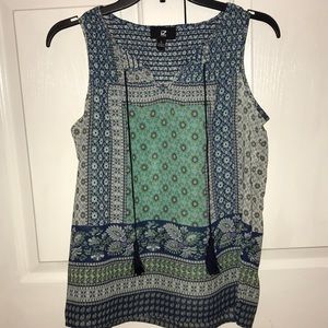 iZ byer printed blouse